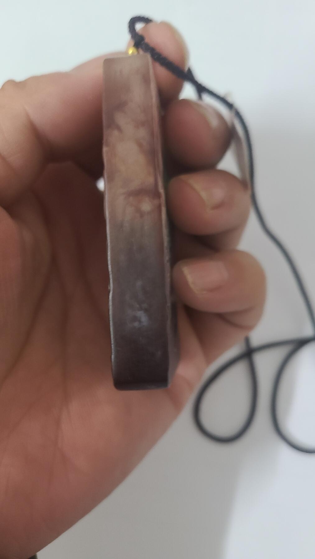 扶桑树结香山水牌沉香吊坠