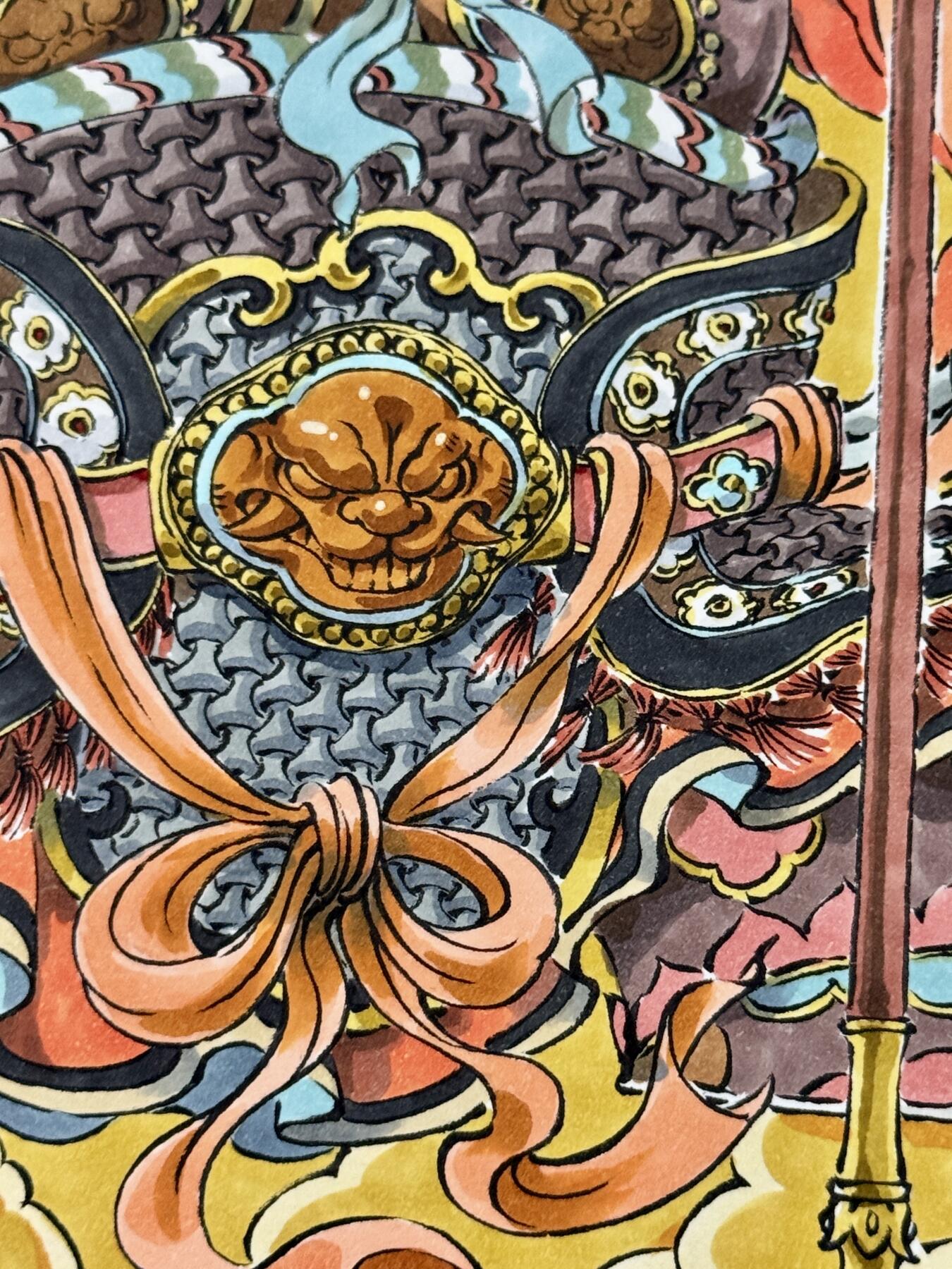 白泽拍卖卡牌手绘专场第23期（中庭淡月照三更，白露洗空河汉明）