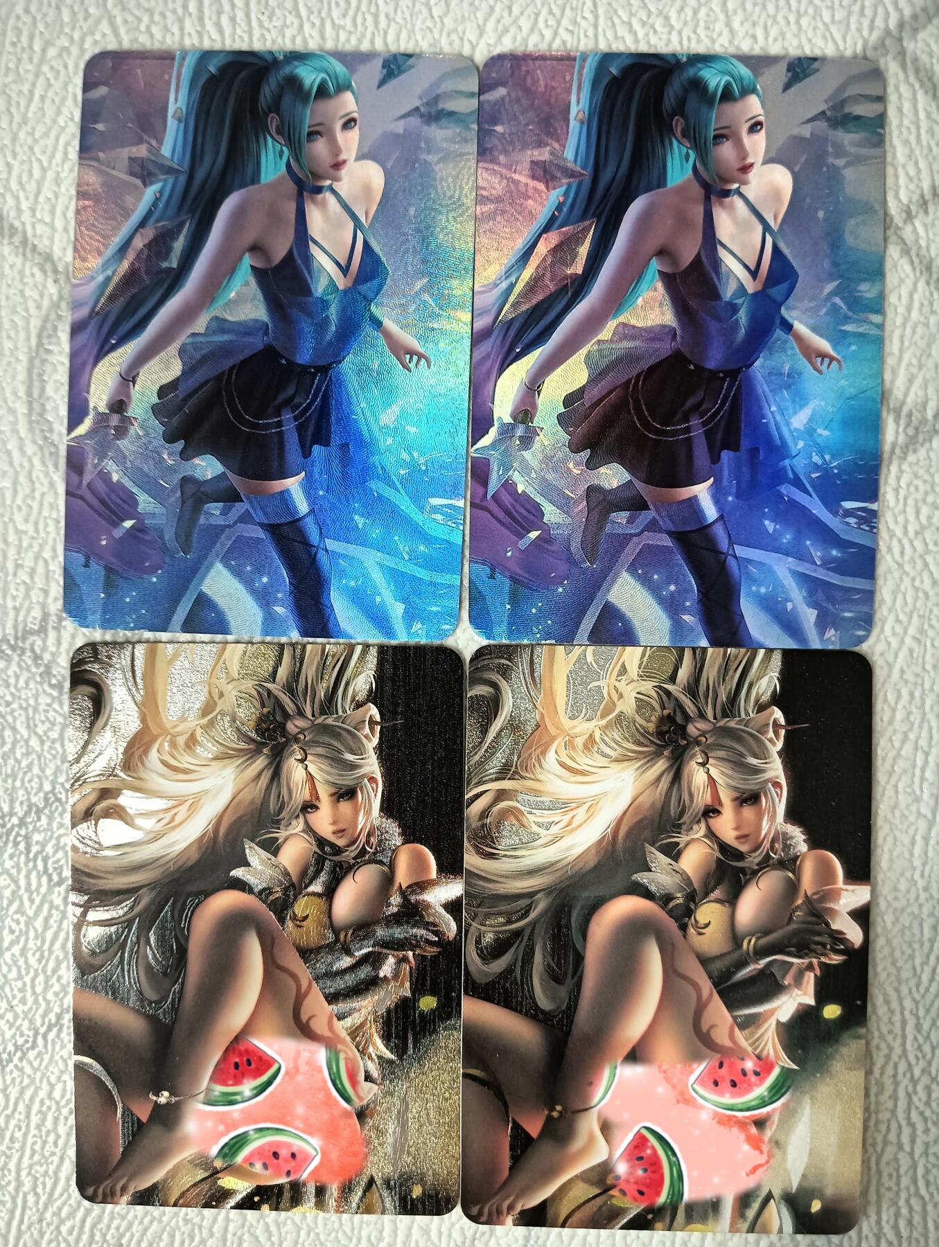 花开卡拍第36期（8月31号周日截拍，品控勿拍!!!拍品不寄存，运费5元，自制卡难免瑕疵，可能存在轻微撞角爆边等出厂瑕疵，品控介意勿拍！）