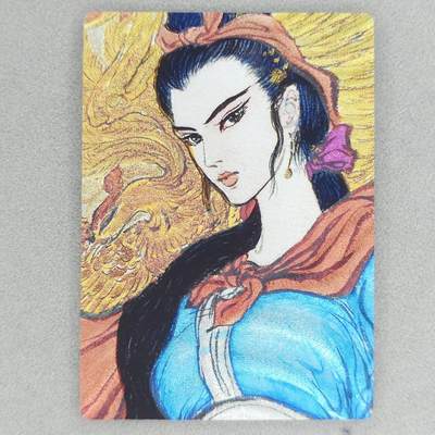 龙虎卡牌第五十二场，小坏熊，你真坏 （无佣金，满120包邮，欢迎送拍） - 粗闪卡 昆仑万象 权迎东手绘复刻-凤凰三娘