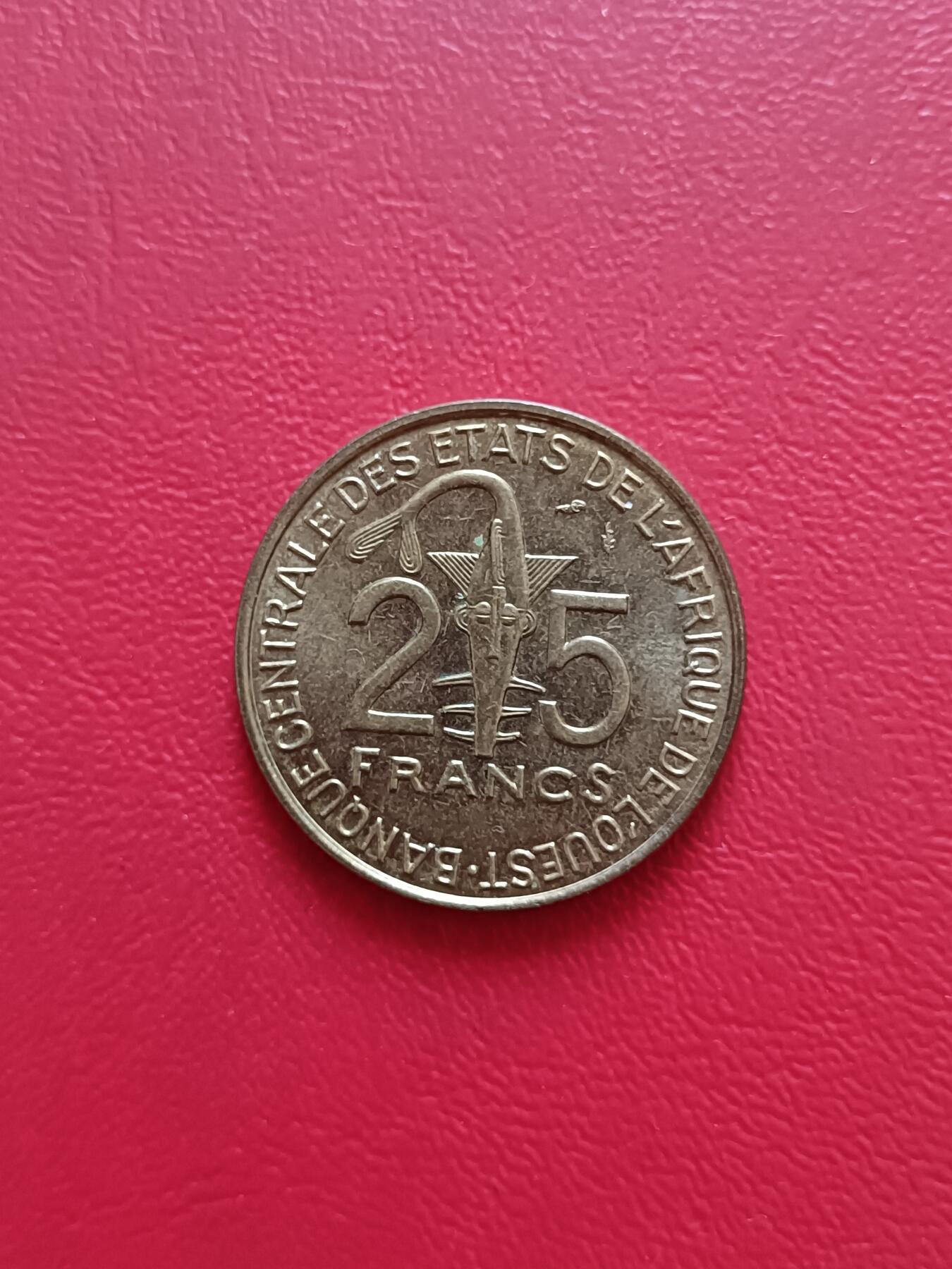 【云涧收藏】第五十八场 西非1987年～1994年5～100法朗5枚