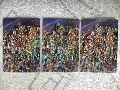 花开卡拍第36期（8月31号周日截拍，品控勿拍!!!拍品不寄存，运费5元，自制卡难免瑕疵，可能存在轻微撞角爆边等出厂瑕疵，品控介意勿拍！） - 白花恋诗卡牌 闪之轨迹卡册卡3宫 折光彩闪