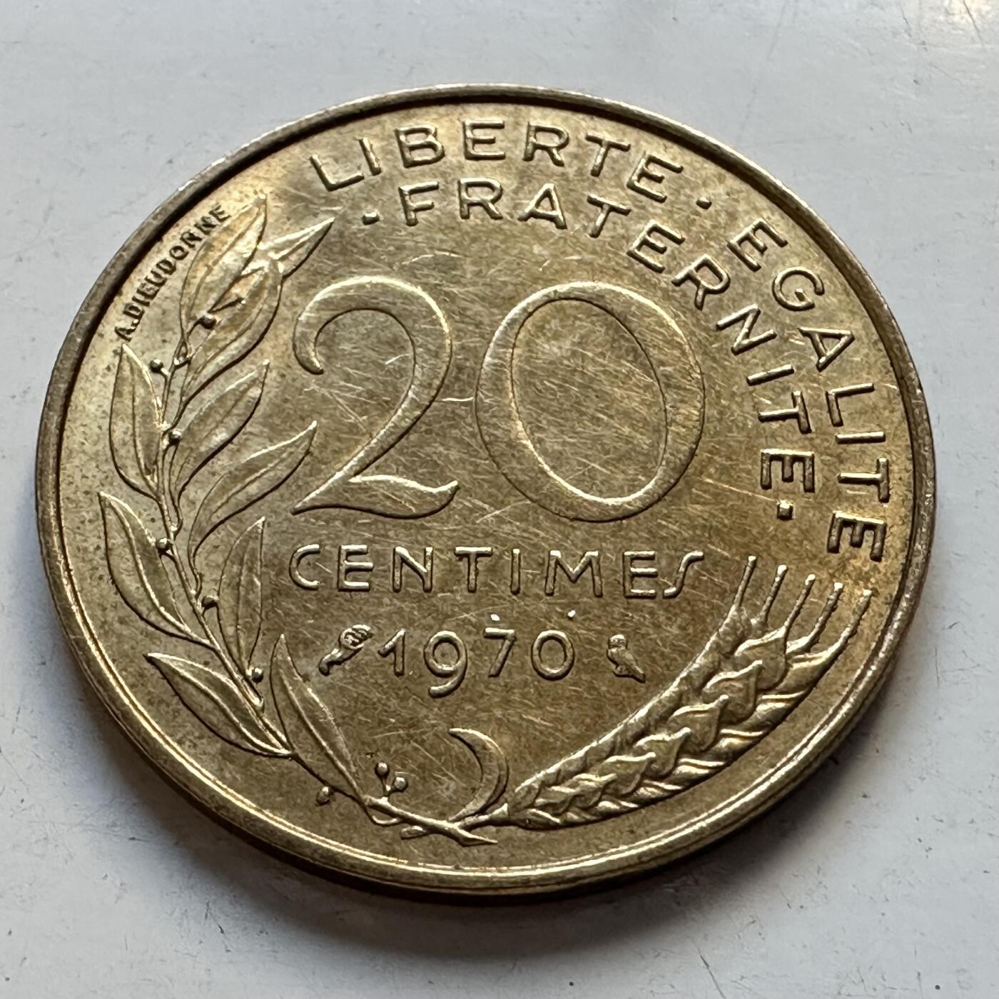 🌹外币初藏🌹🐯2025年第95场  每周二四六晚8️⃣点 接代拍 法国1970年20分