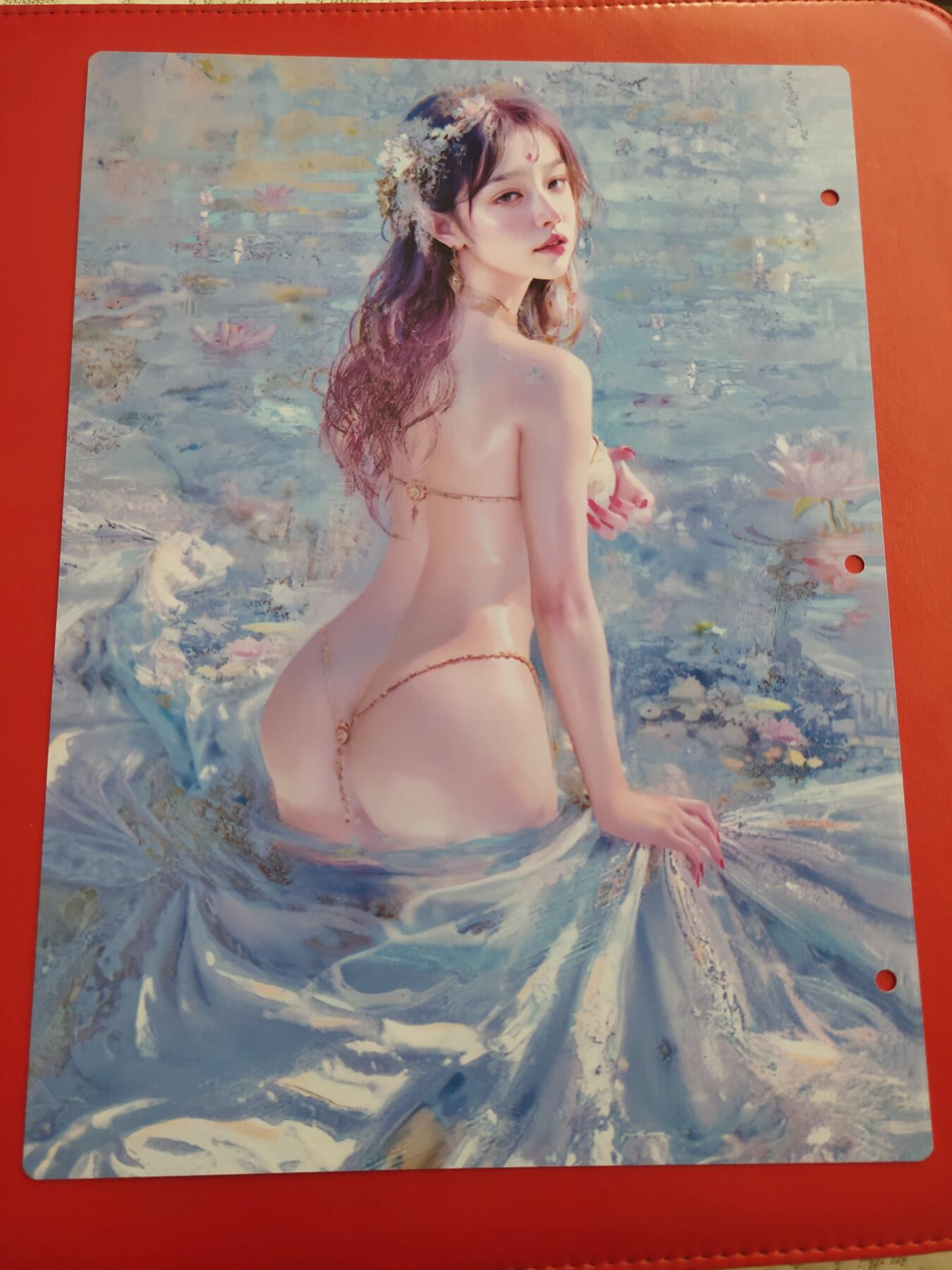 清风卡拍第九期(燎原卡牌为主) 妖姬传九宫卡册挡板一张(玉兔精)