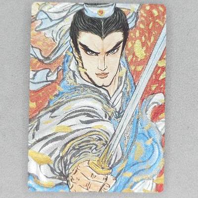 龙虎卡牌第五十二场，小坏熊，你真坏 （无佣金，满120包邮，欢迎送拍） - 粗闪卡 昆仑万象 权迎东手绘复刻-周瑜
