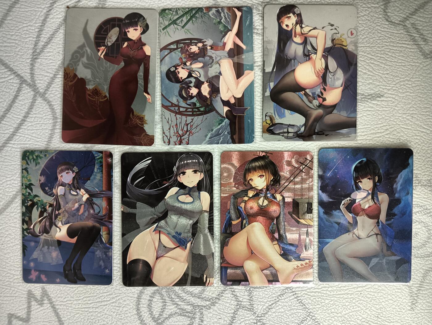 花开卡拍第36期（8月31号周日截拍，品控勿拍!!!拍品不寄存，运费5元，自制卡难免瑕疵，可能存在轻微撞角爆边等出厂瑕疵，品控介意勿拍！）