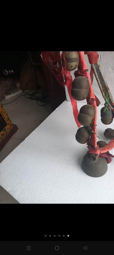 清代马铃铛一串，包铜的，品相如图 - 清代马铃铛一串，包铜的，品相如图
