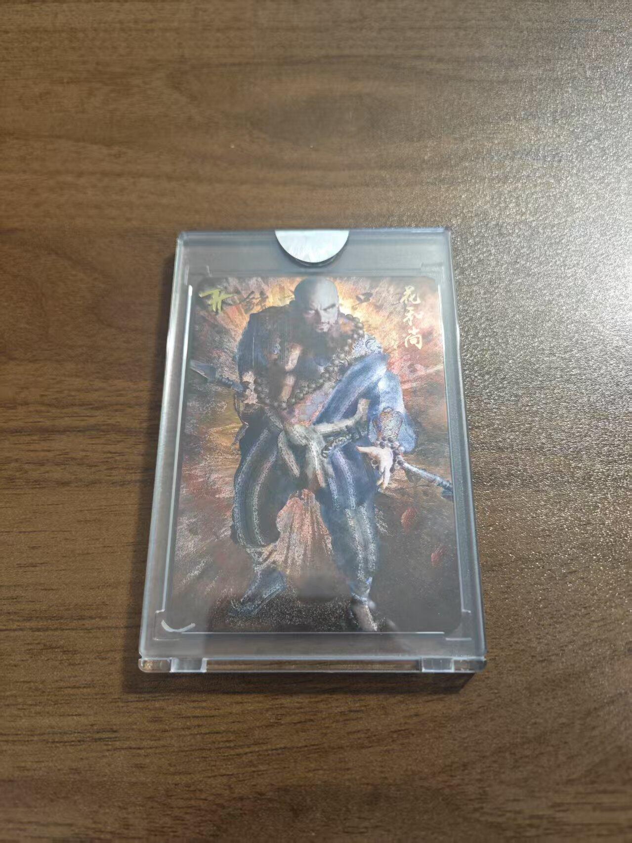 光影卡牌第21期，各家亲签，各家特卡，持续收拍品 纵横卡牌高日葵联名花和尚鲁智深金标编号官封卡转卡
