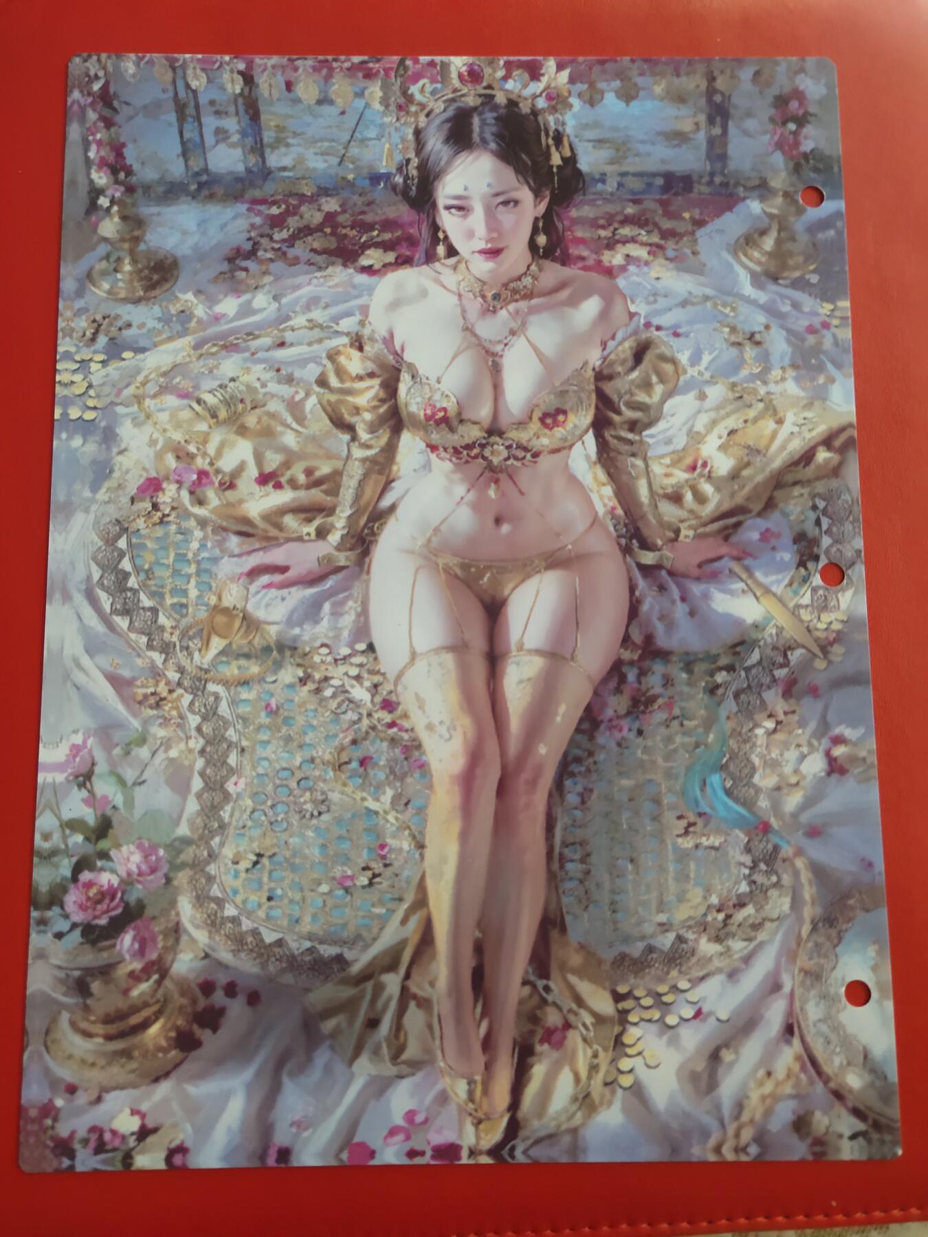 清风卡拍第九期(燎原卡牌为主) 妖姬传九宫卡册挡板一张(铁扇公主)