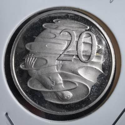 沼泽如烟--第823场 - 澳大利亚1982年20分精制币