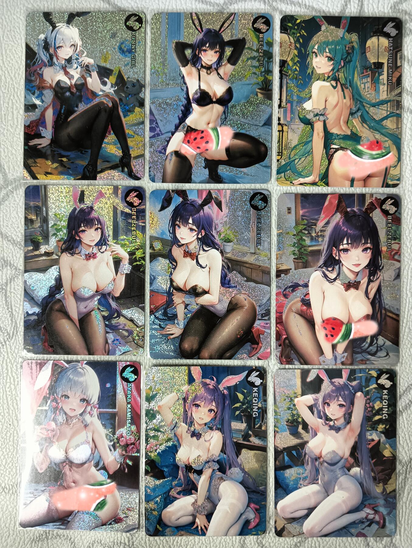 花开卡拍第36期（8月31号周日截拍，品控勿拍!!!拍品不寄存，运费5元，自制卡难免瑕疵，可能存在轻微撞角爆边等出厂瑕疵，品控介意勿拍！）
