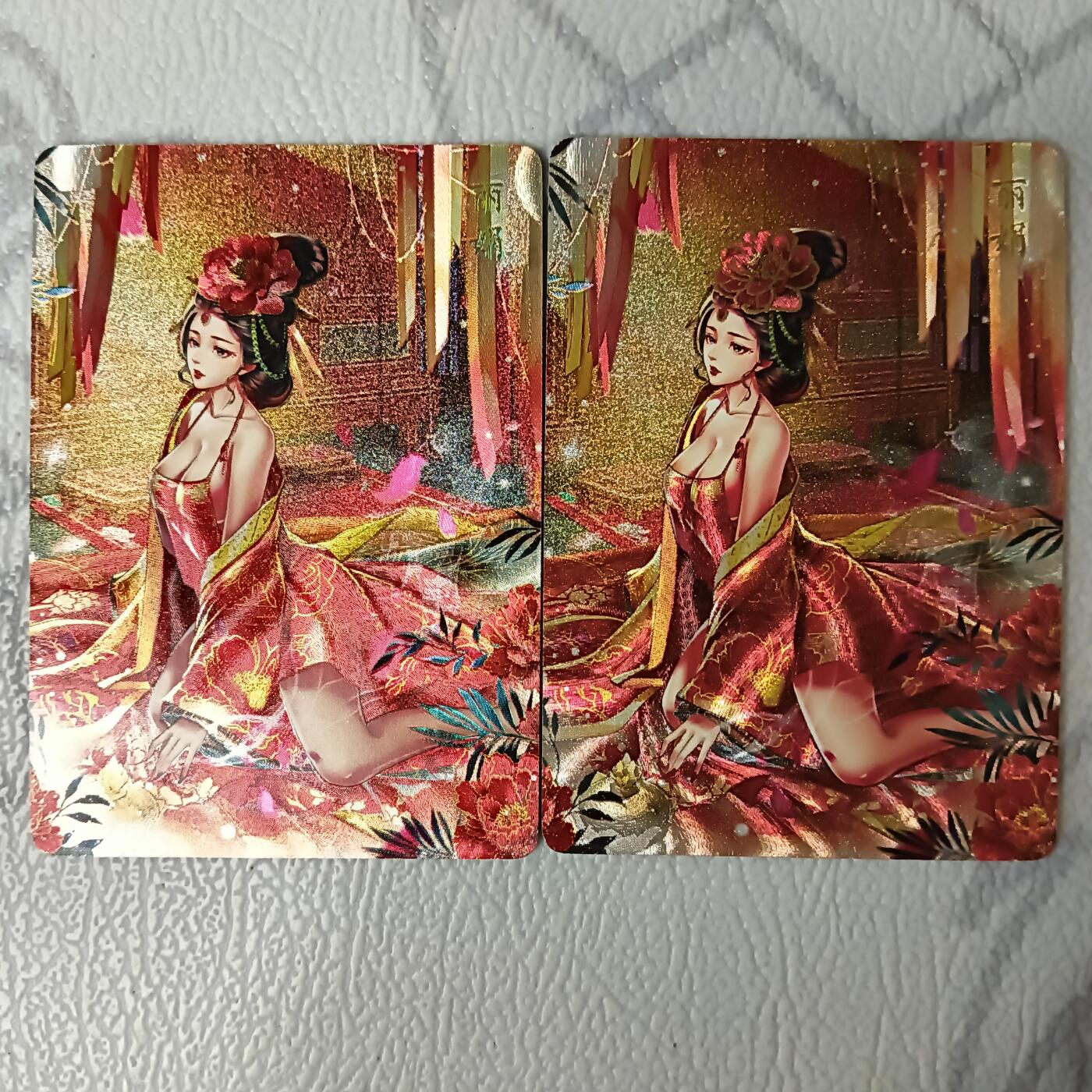 花开卡拍第36期（8月31号周日截拍，品控勿拍!!!拍品不寄存，运费5元，自制卡难免瑕疵，可能存在轻微撞角爆边等出厂瑕疵，品控介意勿拍！）