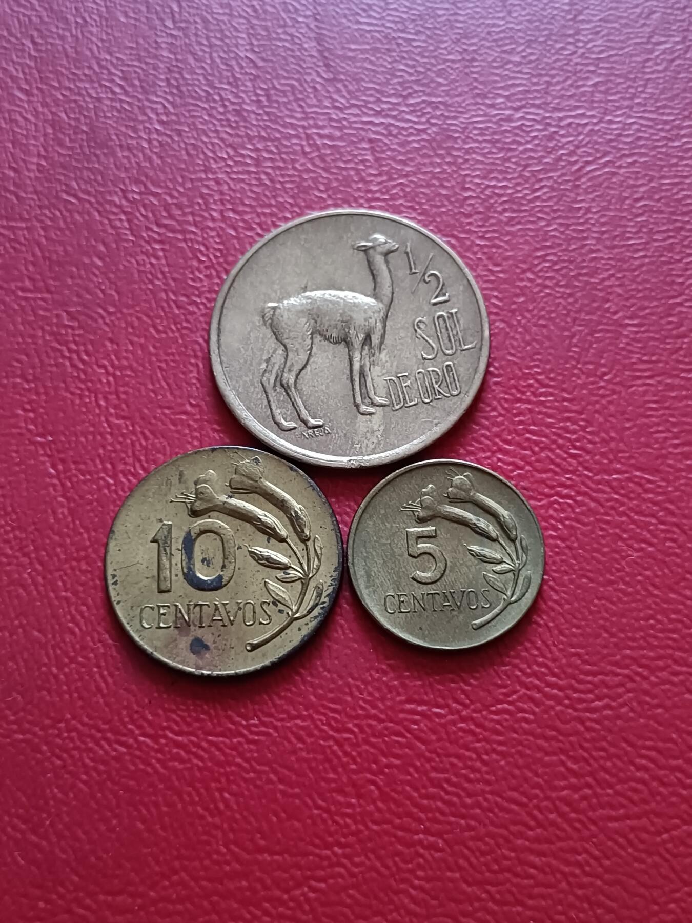 【云涧收藏】第五十八场 秘鲁5、10分、1/2索尔3枚