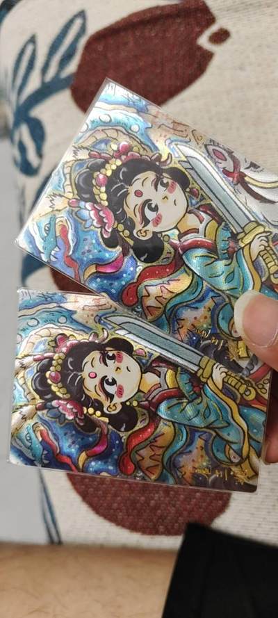 秋原瞳的小店第二十一期（一叶知秋，一夜知秋） - 苏秦手绘粗闪三娘一对2张