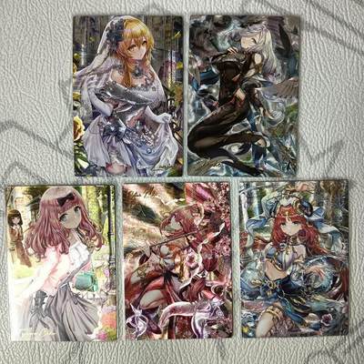 花开卡拍第36期（8月31号周日截拍，品控勿拍!!!拍品不寄存，运费5元，自制卡难免瑕疵，可能存在轻微撞角爆边等出厂瑕疵，品控介意勿拍！） - 藏无缺卡牌 璇哥 原神5张 粗闪