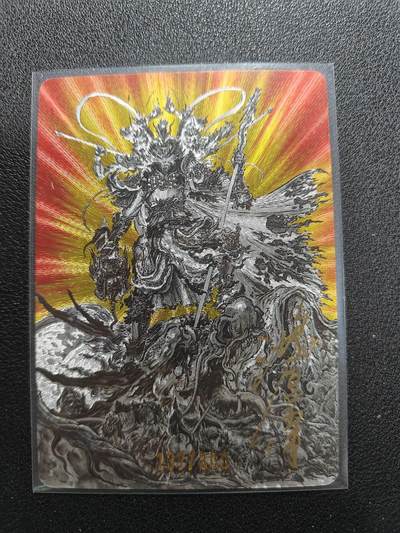 天玑星卡拍第118期《9.1周一截拍》持续收拍收评中 满赠卡需备注 - 【亲签卡】启读文化 沈鑫 悟空 137/300 粗闪