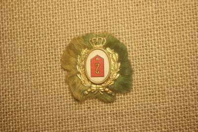 2025.9.2德系主题小拍卖 - 德国一战第七步兵团订制徽章，日常佩戴品相背面别针遗失 