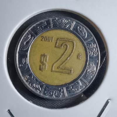 沼泽如烟--第823场 - 墨西哥2001年2比索