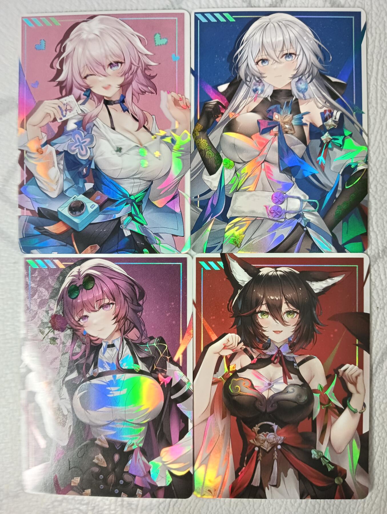 花开卡拍第36期（8月31号周日截拍，品控勿拍!!!拍品不寄存，运费5元，自制卡难免瑕疵，可能存在轻微撞角爆边等出厂瑕疵，品控介意勿拍！）