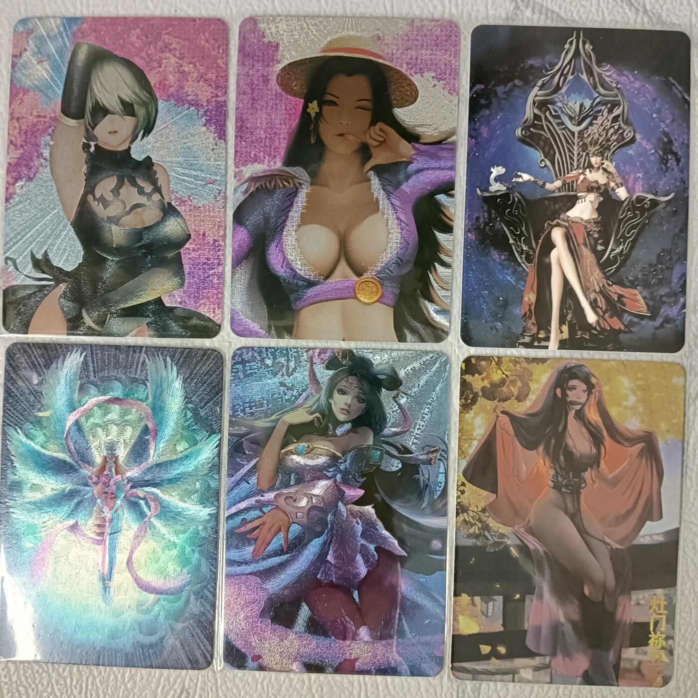 花开卡拍第36期（8月31号周日截拍，品控勿拍!!!拍品不寄存，运费5元，自制卡难免瑕疵，可能存在轻微撞角爆边等出厂瑕疵，品控介意勿拍！）
