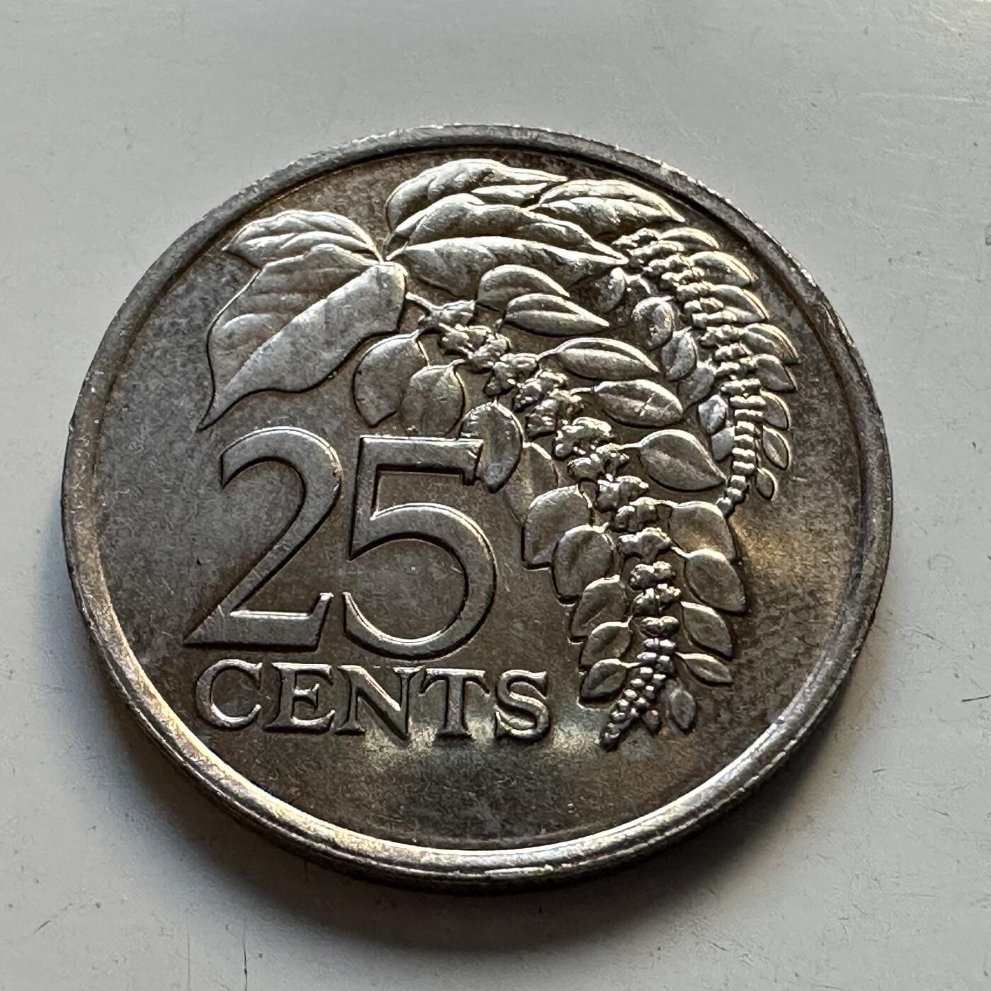 🌹外币初藏🌹🐯2025年第95场  每周二四六晚8️⃣点 接代拍 特立尼达和多巴哥1984年25分