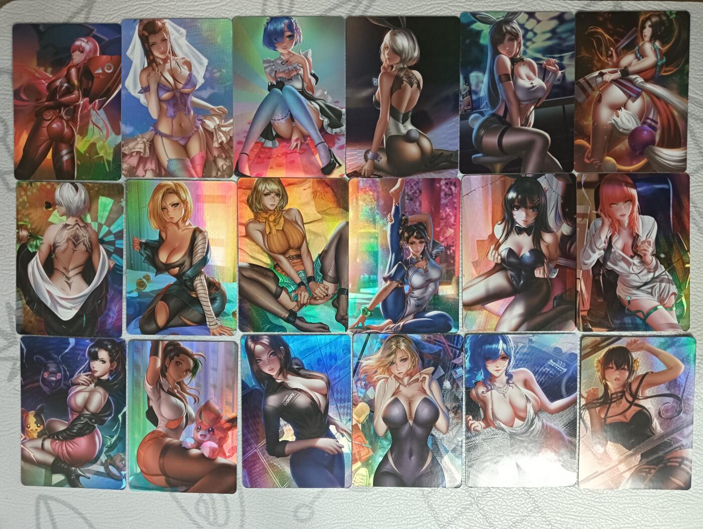 花开卡拍第36期（8月31号周日截拍，品控勿拍!!!拍品不寄存，运费5元，自制卡难免瑕疵，可能存在轻微撞角爆边等出厂瑕疵，品控介意勿拍！）