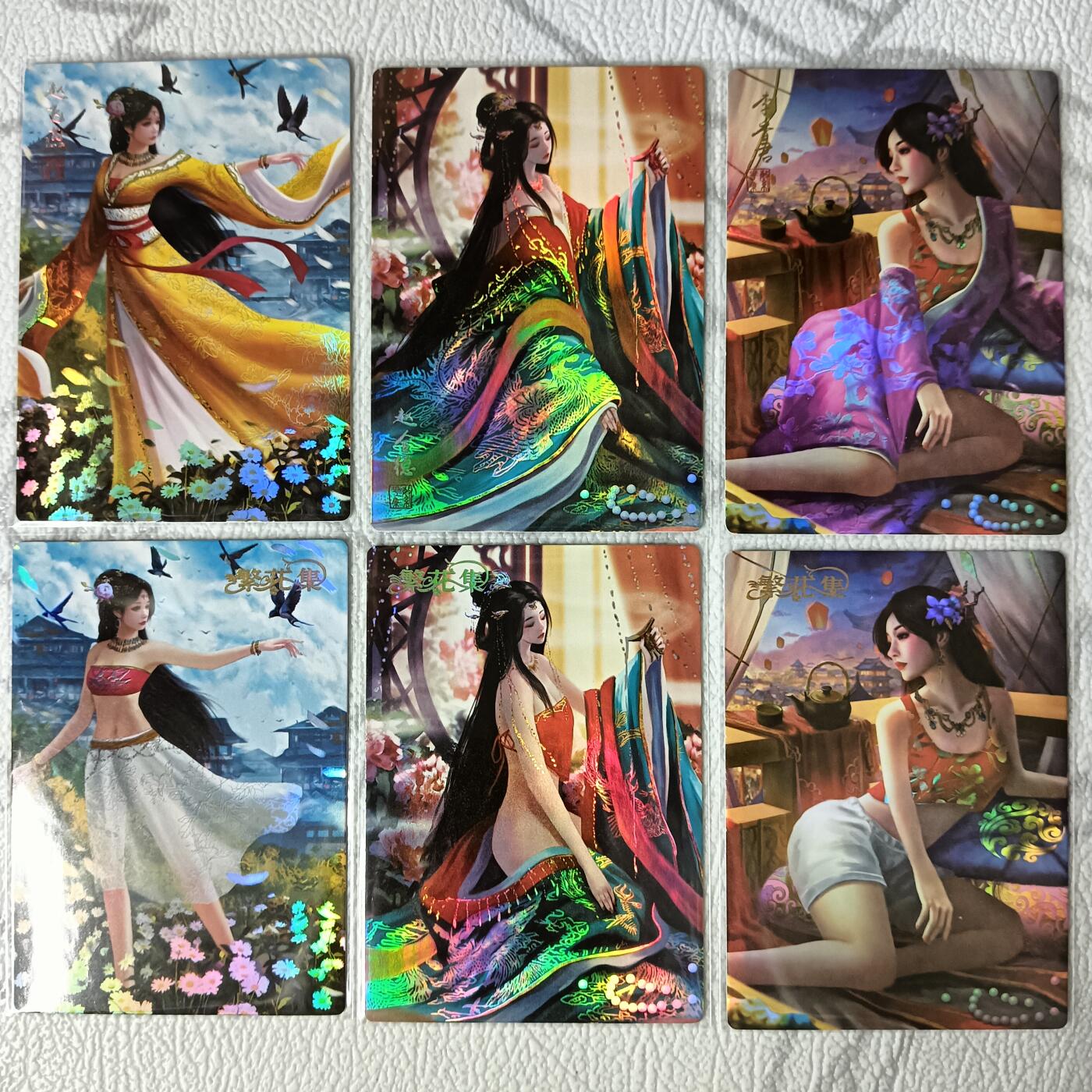 花开卡拍第36期（8月31号周日截拍，品控勿拍!!!拍品不寄存，运费5元，自制卡难免瑕疵，可能存在轻微撞角爆边等出厂瑕疵，品控介意勿拍！）