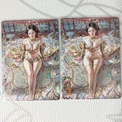 花开卡拍第36期（8月31号周日截拍，品控勿拍!!!拍品不寄存，运费5元，自制卡难免瑕疵，可能存在轻微撞角爆边等出厂瑕疵，品控介意勿拍！） - 妖姬传铁扇公主双服饰普卡一对