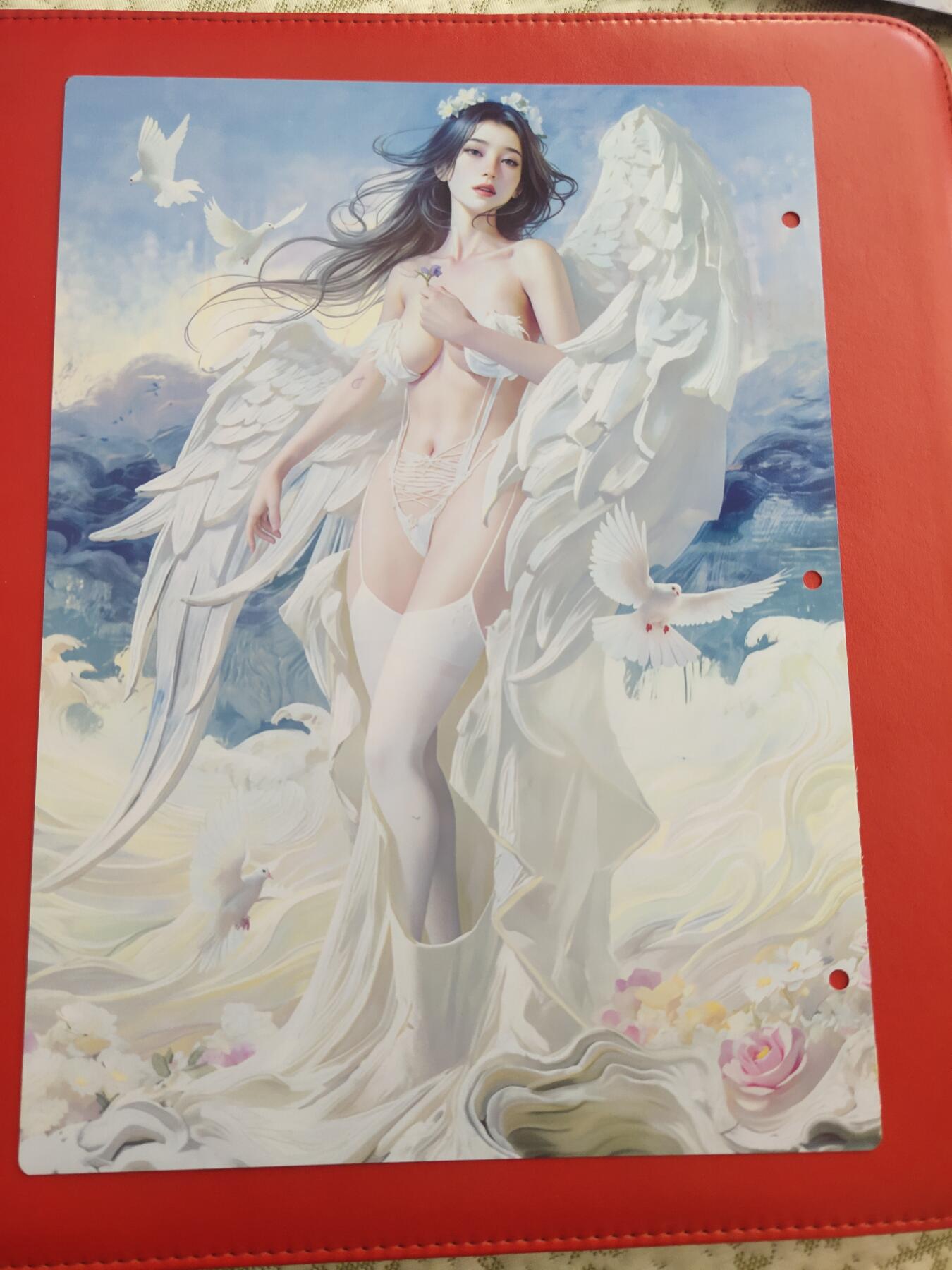 清风卡拍第九期(燎原卡牌为主) 妖姬传九宫卡册挡板一张(精卫)