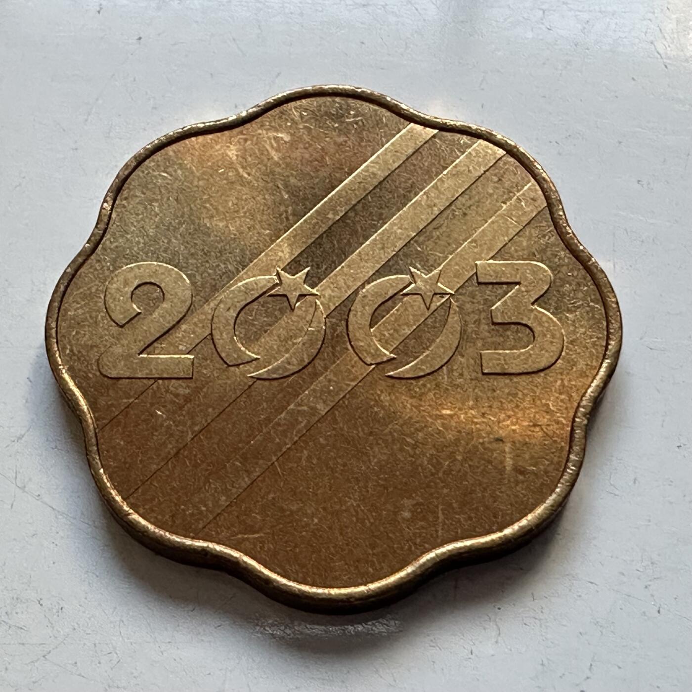 🌹外币初藏🌹🐯2025年第95场  每周二四六晚8️⃣点 接代拍 日本2003年套币年章小铜章