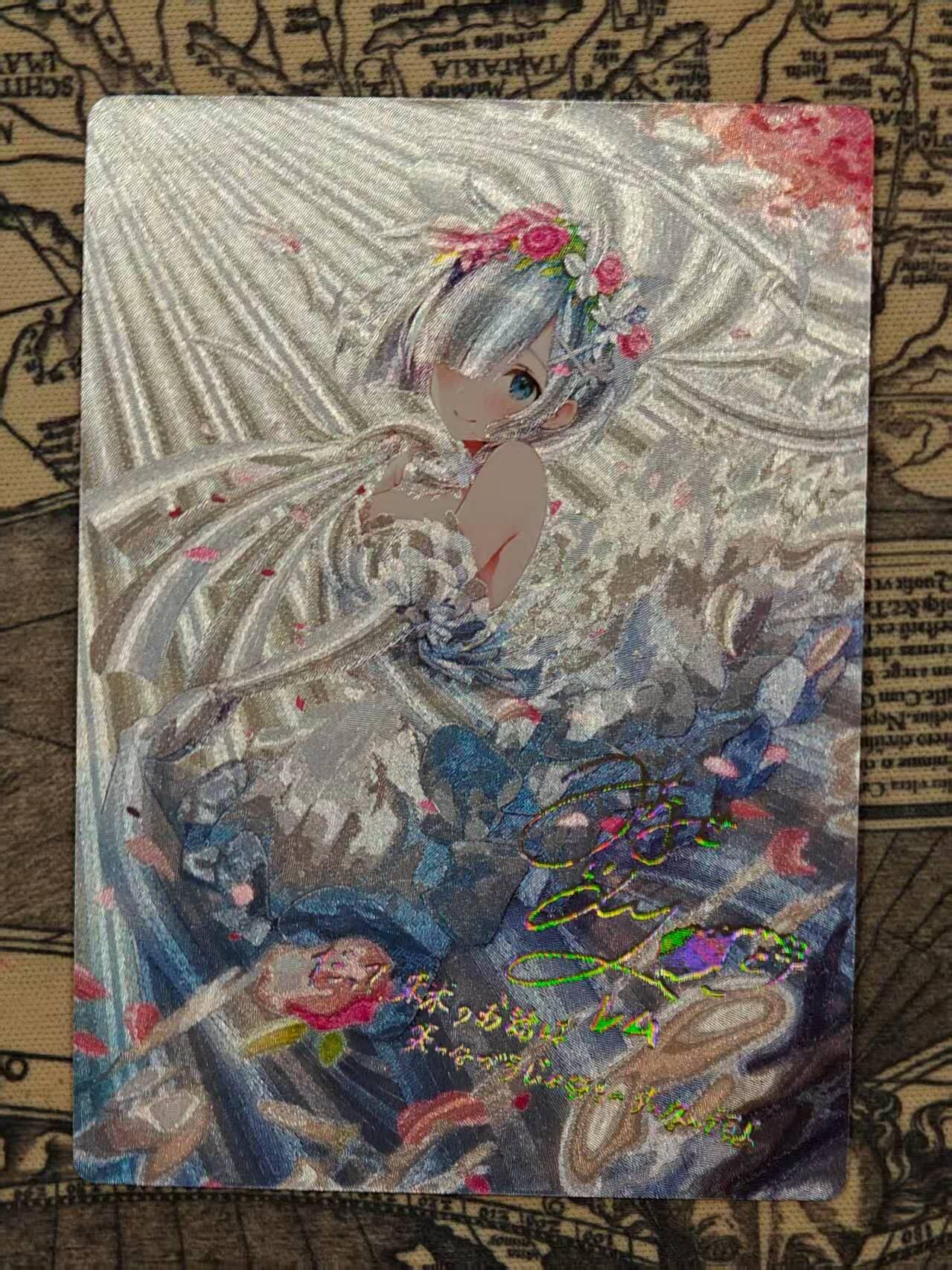 龙虎卡牌第五十二场，小坏熊，你真坏 （无佣金，满120包邮，欢迎送拍） 粗闪卡 奇点 蕾姆