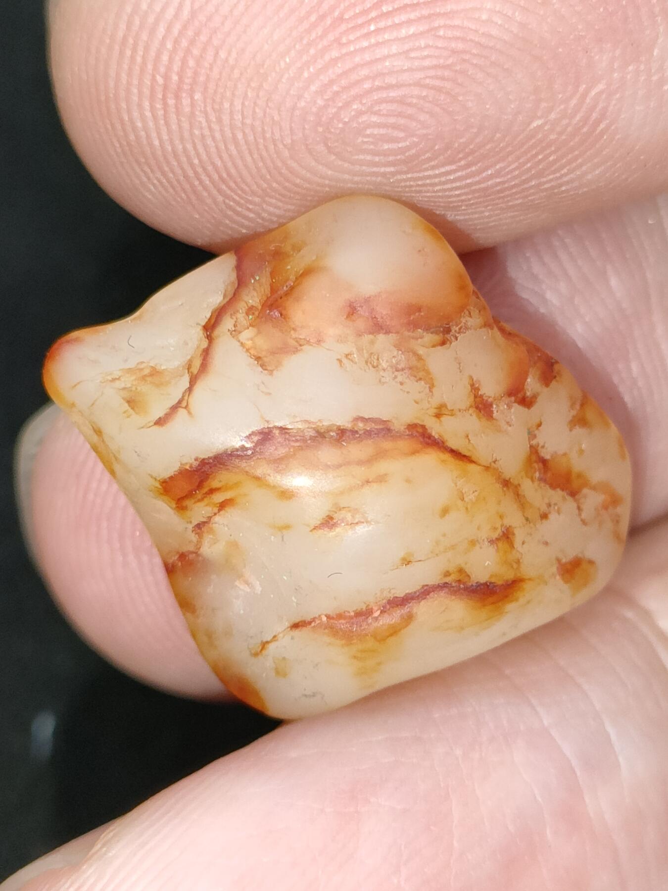 猩哥外币小铺➨【第185场】 和田玉原石3.5克