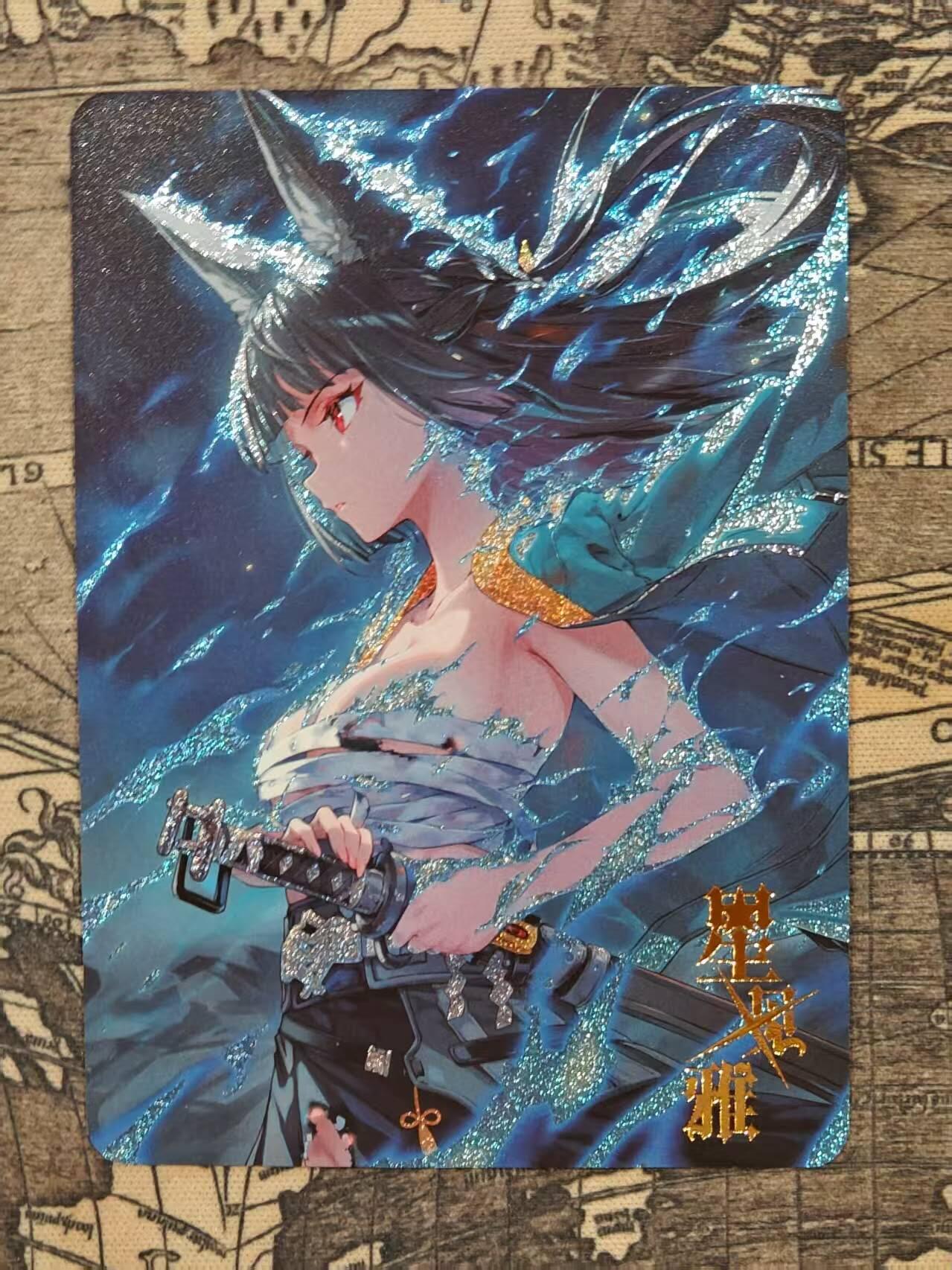 龙虎卡牌第五十二场，小坏熊，你真坏 （无佣金，满120包邮，欢迎送拍） 细闪卡 白花恋诗 星见雅