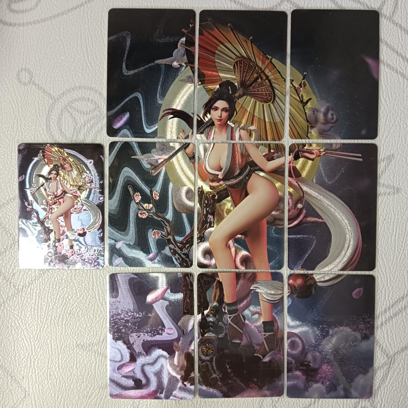 花开卡拍第36期（8月31号周日截拍，品控勿拍!!!拍品不寄存，运费5元，自制卡难免瑕疵，可能存在轻微撞角爆边等出厂瑕疵，品控介意勿拍！）