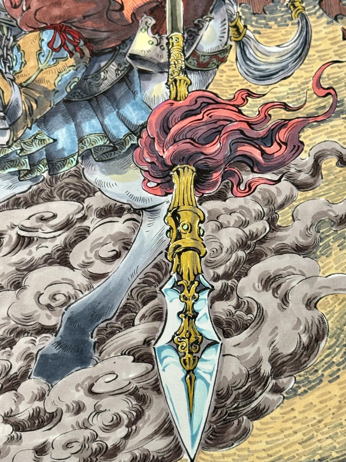 白泽拍卖卡牌手绘专场第23期（中庭淡月照三更，白露洗空河汉明）