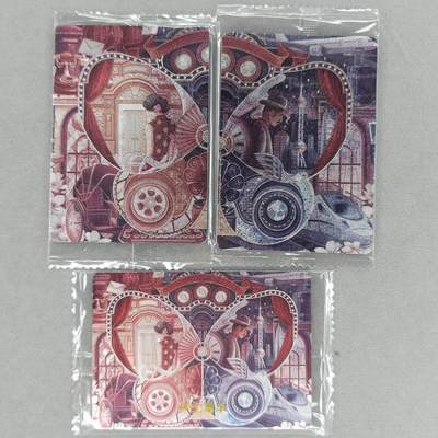 龙虎卡牌第五十二场，小坏熊，你真坏 （无佣金，满120包邮，欢迎送拍） - 粗闪3张 可可瑞听 沪上繁华1一套（双拼+横版全景）