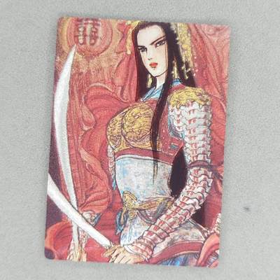 龙虎卡牌第五十二场，小坏熊，你真坏 （无佣金，满120包邮，欢迎送拍） - 粗闪卡 昆仑万象 权迎东手绘复刻-嫁衣三娘