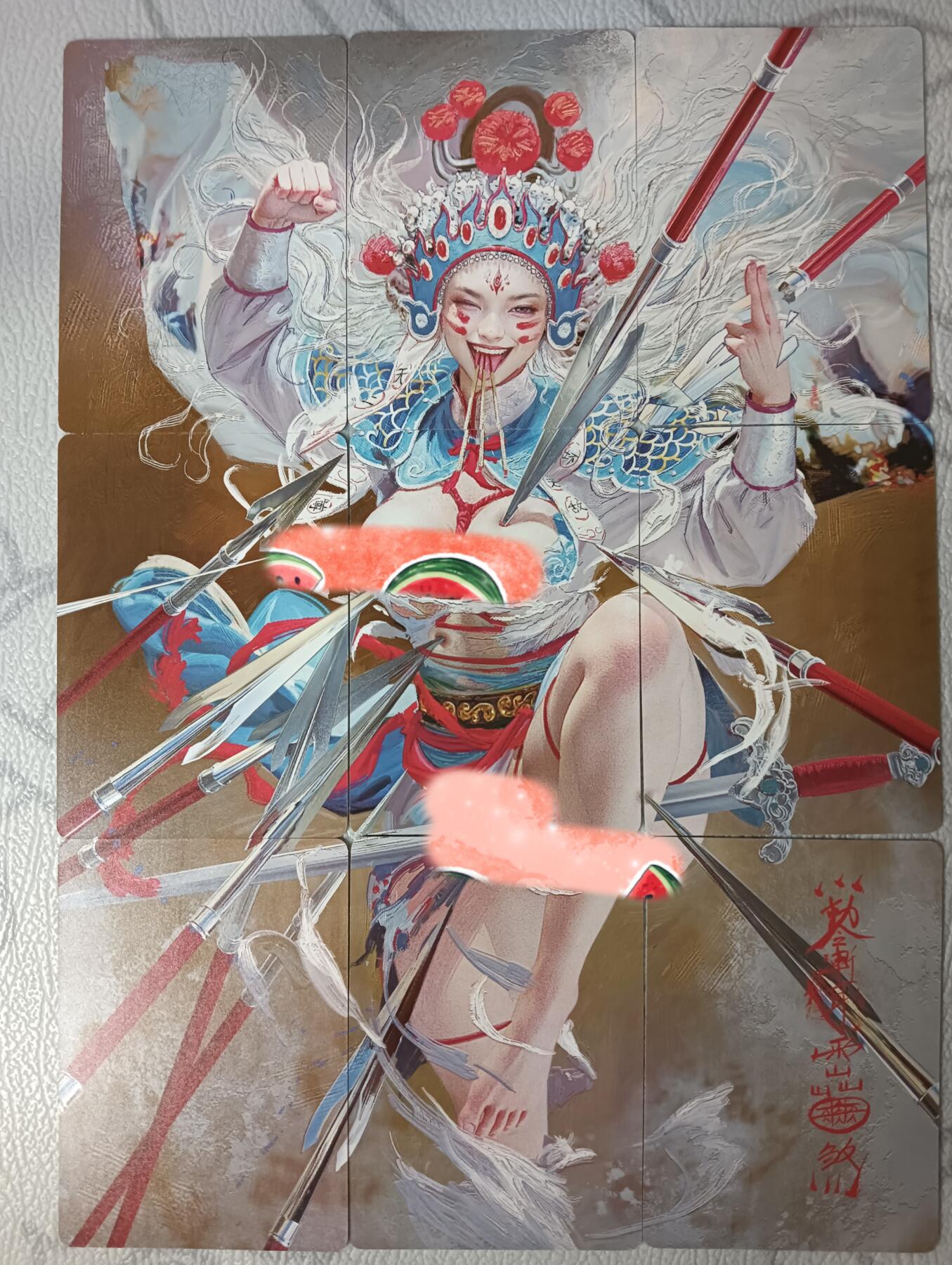 花开卡拍第36期（8月31号周日截拍，品控勿拍!!!拍品不寄存，运费5元，自制卡难免瑕疵，可能存在轻微撞角爆边等出厂瑕疵，品控介意勿拍！）