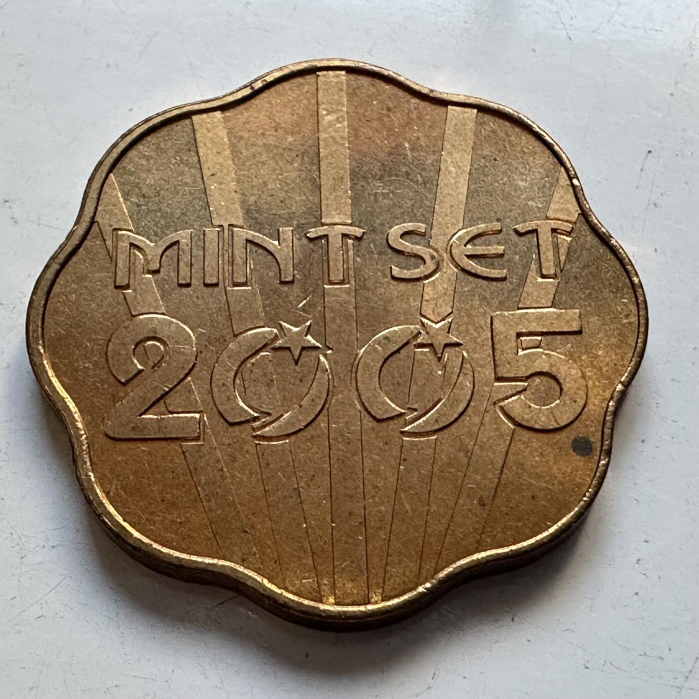 🌹外币初藏🌹🐯2025年第95场  每周二四六晚8️⃣点 接代拍 日本2005年套币年章小铜章