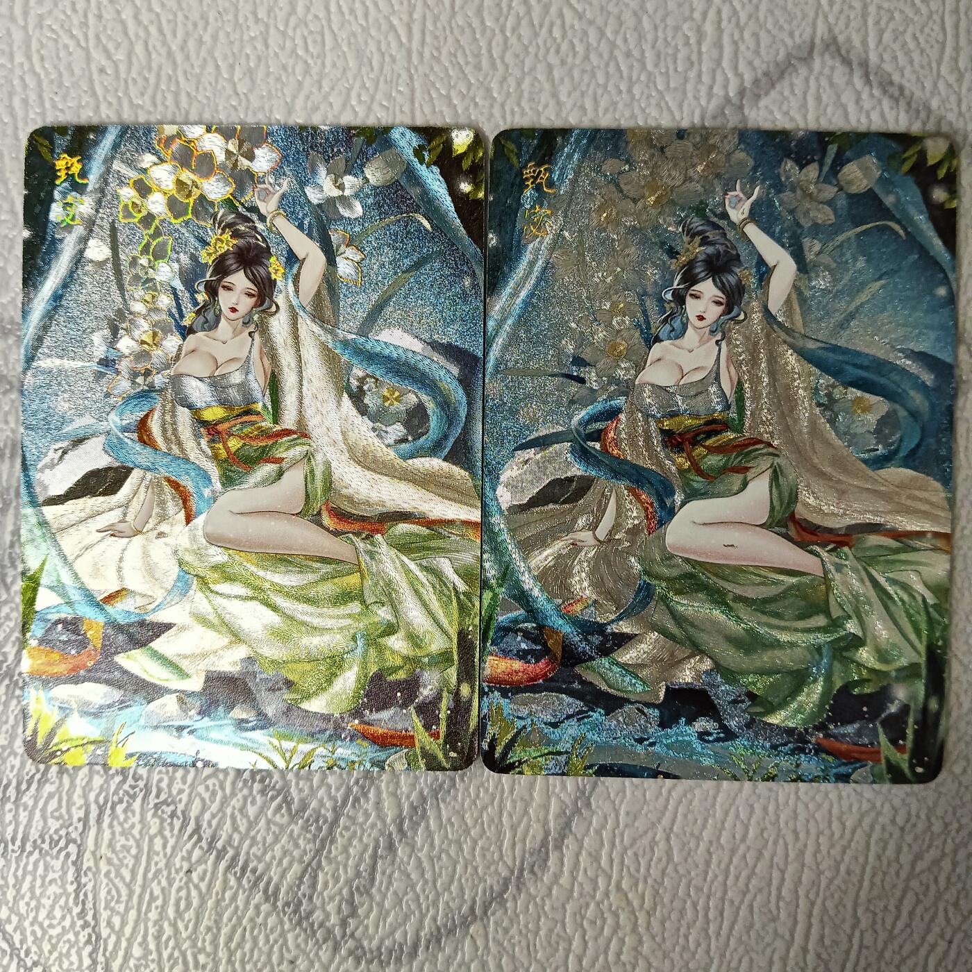 花开卡拍第36期（8月31号周日截拍，品控勿拍!!!拍品不寄存，运费5元，自制卡难免瑕疵，可能存在轻微撞角爆边等出厂瑕疵，品控介意勿拍！）