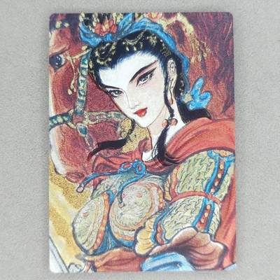 龙虎卡牌第五十二场，小坏熊，你真坏 （无佣金，满120包邮，欢迎送拍） - 粗闪卡 昆仑万象 权迎东手绘复刻-扈三娘