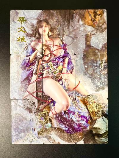 NO.7期 又好又多，要啥有啥，量大管饱，干就完了！（周六晚7点半截拍，卖家送拍0抽成！）  - 焱卡 焱卡三国特卡 刷子 蔡文姬 九拼