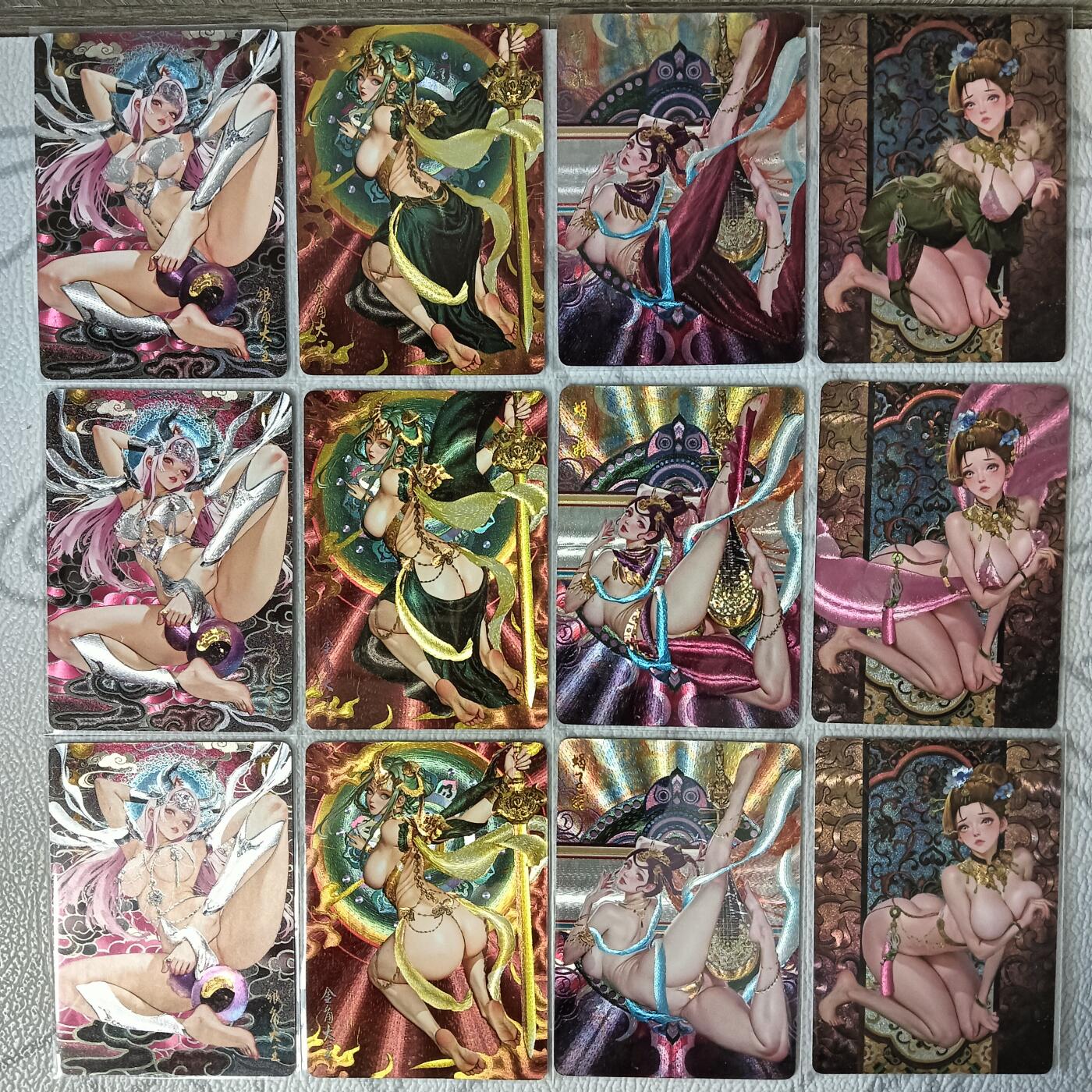 花开卡拍第36期（8月31号周日截拍，品控勿拍!!!拍品不寄存，运费5元，自制卡难免瑕疵，可能存在轻微撞角爆边等出厂瑕疵，品控介意勿拍！）