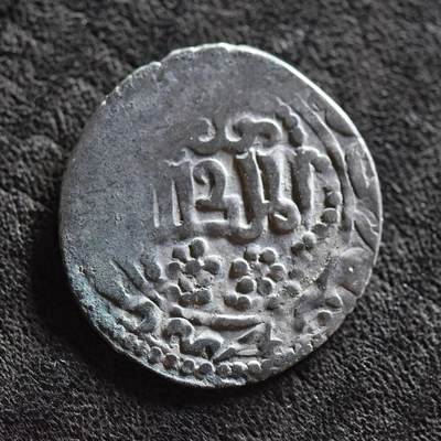 【良泉】【国庆精品场】10月2日晚19.30点开拍！ 222组，西方古代钱币、印章专场 - 公元1266-1284年【罗姆苏丹国】凯霍斯鲁三世【双花版】第尔汗银币，2.88克