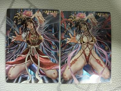 花开卡拍第36期（8月31号周日截拍，品控勿拍!!!拍品不寄存，运费5元，自制卡难免瑕疵，可能存在轻微撞角爆边等出厂瑕疵，品控介意勿拍！） - 卡玩帕克 水浒神姬 李立 