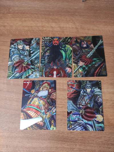 卡迷第6期，清仓 -  昆仑万象 三国五虎将 粗闪