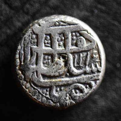 【良泉】【国庆精品场】10月2日晚19.30点开拍！ 222组，西方古代钱币、印章专场 - 11.46克，公元1800年（回历1214年）【阿富汗】赫拉特造币厂打制，杜兰尼王朝，扎曼·沙·杜兰尼，卢比银币