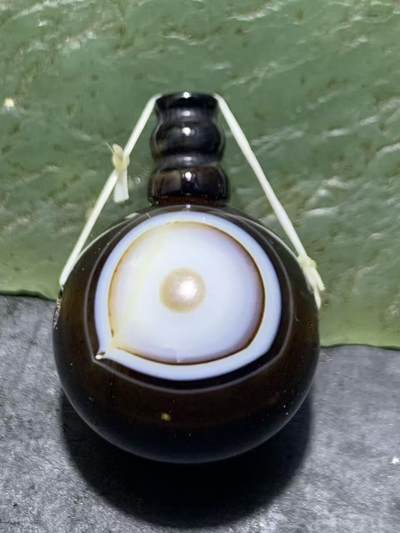 天眼纹药师玛瑙通货佛头三通一套， - 天眼纹药师玛瑙通货佛头三通一套，