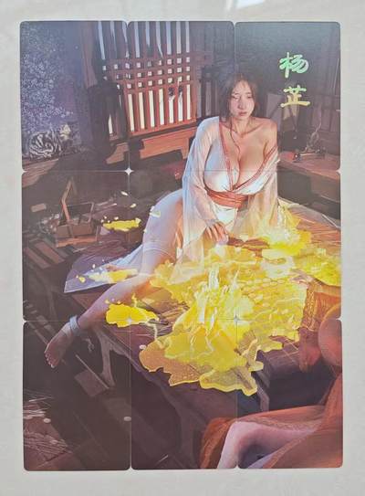 花开卡拍第36期（8月31号周日截拍，品控勿拍!!!拍品不寄存，运费5元，自制卡难免瑕疵，可能存在轻微撞角爆边等出厂瑕疵，品控介意勿拍！） - 焱卡 刷子人间传 杨芷 九拼卡