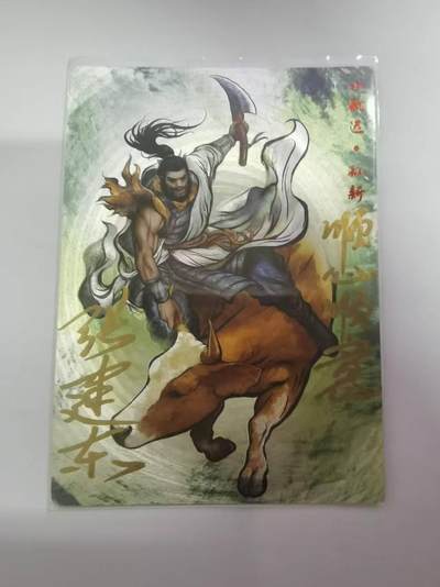光影卡牌第21期，各家亲签，各家特卡，持续收拍品 - （TO签）张建东水浒孙新，彩色粗闪，限编007/009
